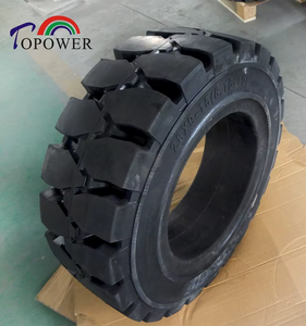 Pneus de véhicule utilitaire de qualité supérieure pour chariot élévateur et excavatrice, jante solide 5 tonnes, 28x9-15 - Product Image 6