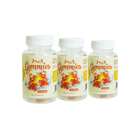 Gomitas para Hombres Adultos con Extracto de Hierba de Cabra y Queratina, Sabor a Frutas Personalizable, Suplementos Herbales Aprobados por la Fábrica