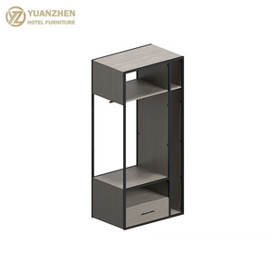 Ensemble de meubles de chambre à coucher modernes en chêne massif sur mesure pour hôtel et appartement, collection de suites haut de gamme de qualité commerciale, armoire et <span class=keywords><strong>commode</strong></span> - Product Image 3