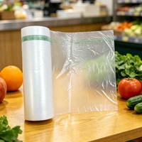 Klantspecifieke voedselverpakkingszakken, plastic zakken, rolfolie, verpakkingsfolie, rol, zakken voor verse groenten & fruit