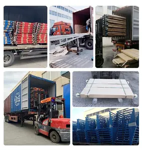 High Quality Steel Roll Cage Containers With Four-Wheel Trolleys Industrial Use Storage Roll Cage Trolleys