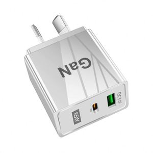 Chargeur mural pour téléphone portable et ordinateur 65W AU PD 33W QC3.0 à charge rapide en nitrure de gallium (GaN) - Product Image 2