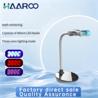 Appareil de blanchiment dentaire professionnel de bureau à 11 LED avancé avec lumière bleue, rouge et violette pour clinique