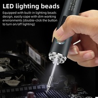 Nouveau Kit de Fer à Souder USB Portable et Sans Fil 850 Pratique pour la Réparation de Téléphones Mobiles – Stylo de Soudage et Outils