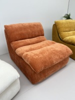 Canapé simple en tissu compressé durable, pratique et très vendu, en boîte, pour le salon