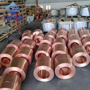 Chất lượng cao tinh chế Đồng Dải & cuộn dây cắt và hàn màu đỏ đồng Nickel lớp băng đồng & lá mô hình trong CuộN - Product Image 3