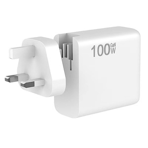 อะแดปเตอร์ชาร์จ GaN USB-C 100W 4 พอร์ต PD QC3.0 ชาร์จเร็ว สำหรับแล็ปท็อป โทรศัพท์ แท็บเล็ต หัวปลั๊ก EU US UK - Product Image 3
