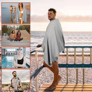Super Soft Sports Highly Absorbent, Quick-Drying, Lightweight and Durable, Fitness Bath <b>Towel</b>, <b>Microfiber</b> <b>Towel</b> - Product Image 2