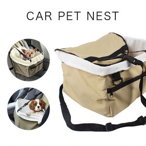 Ocio sólido perro cubierta de asiento de coche hamaca plegable bolsa de transporte de mascotas para perros pequeños Transportin Perro Autostoel Hond - Product Image 5
