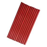 Crayons de charpentier OEM pour la construction et le travail du bois avec noyau extra dur en graphite noir ou rouge pour garantir le marquage