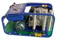 Compresseur d'air haute pression 300bar Plc Control System pour la plongée sous-marine et la lutte contre les incendies