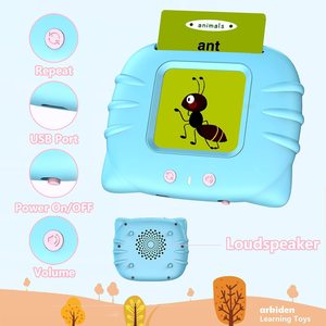 Wholesale Early Education Flash Card Learning Toys <b>Talking</b> <b>Flashcards</b> for Kids Preschool English Electronic Audio Book Machine - Product Image 4