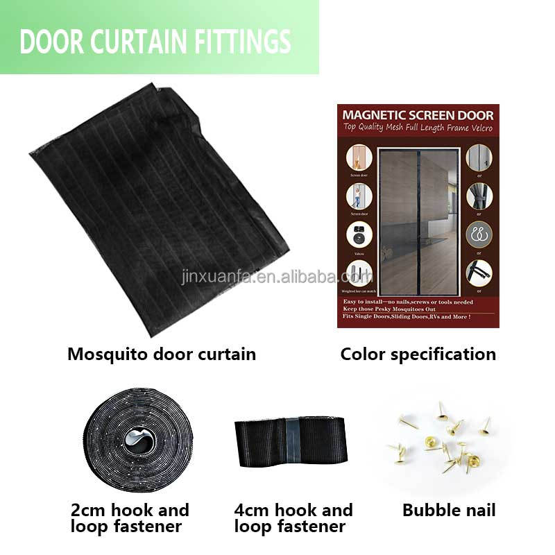 The Classic Polyester Mosquito-proof Screen Door Is Convenient For Installing Magnetic Doors Screen · image 6