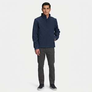 Wholesale Custom Men's 100% Cotton <b>Canvas</b> Jacket Waterproof Breathable Vintage Style Hooded Workwear for Outdoor Autumn Wear - Product Image 1