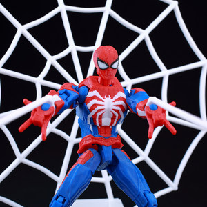 Spider-Man Generazione 9L, Action Figure Multi-Articolata Stampata in 3D, Serie <span class=keywords><strong>Marvel</strong></span>, Lucky 13 Titan 13, Regalo - Product Image 1