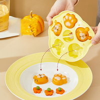 Hochwertige Großhandel niedlichen Tier Silikon formen Kinder Cupcake Form Kinder Tonform Kekse Schimmel