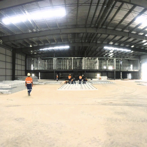 Struttura in Acciaio PTH a Costruzione Rapida per Magazzini, Case Prefabbricate con Design a Grande Campata per Gestione Efficiente del Carico - Product Image 4