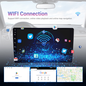 Autoradio Android Podofo 10 pouces 2 Din Carplay Android Auto GPS pour Renault <span class=keywords><strong>Trafic</strong></span> 2010-2014/ <span class=keywords><strong>Opel</strong></span> Vivaro/Nissan Primastar OEM - Product Image 3