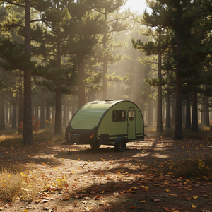 <span class=keywords><strong>Caravane</strong></span> de voyage XINYI Teardrop pour 2 personnes, tout-terrain, avec salle de bain, pour le camping - Product Image 6