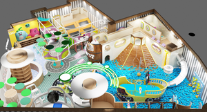 Parque Infantil de Diseño Personalizado, Equipo de Juegos Interior Modular, Centro de Juegos de Espuma Plástica Suave, Parque de Diversiones para Niños, Escuela, Centro Comercial - Product Image 2