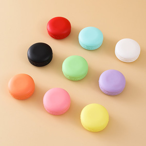 En Existencia, Juego de Viaje Cosmético Portátil de Plástico con Tapa de Rosca Multicolor de la Serie Macron de 10 g, Tarro para Crema - Product Image 3