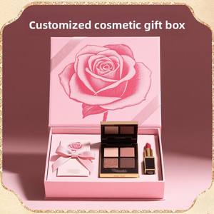 Boîte cadeau personnalisée pour fard à paupières Ford quatre couleurs, emballage personnalisé pour produits de soin de la peau, boîte cadeau cosmétique personnalisée, personnalisation de cadeaux - Product Image 4