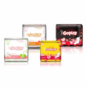Venta directa de fábrica Almohadillas sanitarias desechables para mujer Cubierta de algodón Almohadillas sanitarias moldeadas - Product Image 4