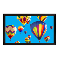 43 55 65 Inci 2500 Nits IP65 Layar Digital Signage Luar Ruangan Android LCD untuk Iklan dengan Optical Bonding