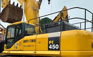 Excavadora hidráulica usada Komatsu de 45 toneladas 450-7 de la marca japonesa Komatsu de rendimiento superior a precio barato a la venta - Product Image 3