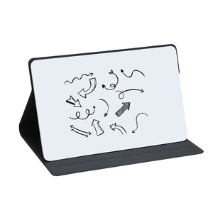 Từ Tabletop nhỏ bảng trắng xách tay Máy tính để bàn đứng khô xóa bằng văn bản Pad mini có thể gập lại xóa được bảng tin - Product Image 4