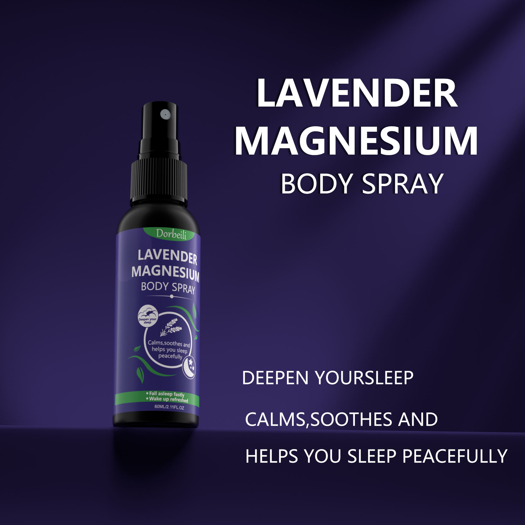 Spray para dormir con magnesio y lavanda