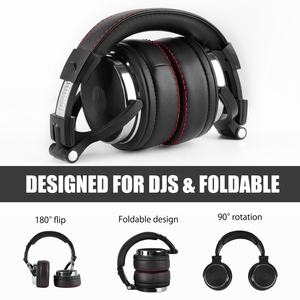 OneOdio-écouteurs filaires Pro 50, casque d'écoute, moniteur d'oreille, avec rembourrage souple, pour appareil <span class=keywords><strong>DJ</strong></span>, téléphone, <span class=keywords><strong>PC</strong></span>, nouveau, meilleure vente - Product Image 2