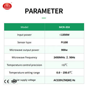 Support Customization Laboratory Instrument MCR-3sx Pyrolysis Synthesis Reactor <b>Microwave</b> Chemical Reactor - Product Image 4