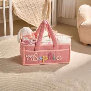 Cesta de Almacenamiento Plegable de Pana Ecológica para Pañales de Bebé, Rectangular, Personalizada, con Asa para Viajes en Auto, Multiusos, para Recién Nacidos - Product Image 5