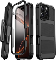 Fourniture d'usine de téléphone portable étui robuste et robuste pour Iphone 16 Pro Max avec clip de ceinture