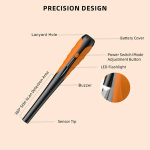 소리 및 진동 경보 기능이 있는 IP68 방수 휴대용 금속 탐지기 - Product Image 2