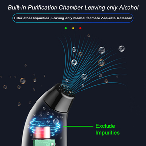 Kỹ Thuật Số Lớn Đèn Nền LED Hiển Thị Lái Xe Say Rượu Detector Với Bán Dẫn Loại Cảm Biến Rượu Cồn Rượu <span class=keywords><strong>Tester</strong></span> - Product Image 5
