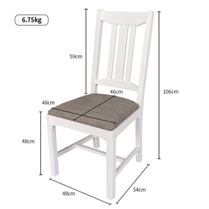 Chaises scandinaves d'intérieur avec assise en tissu et pieds en <span class=keywords><strong>bois</strong></span>, meubles modernes, design luxueux, chaise <span class=keywords><strong>de</strong></span> salle à manger nordique pour salon - Product Image 5