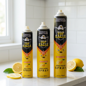 Aerosol Insecticida Personalizado con Impresión de Marca Privada, 400/600 ml, Eliminación Rápida de <span class=keywords><strong>Cucarachas</strong></span> y Mosquitos, Empaque Personalizado - Product Image 1