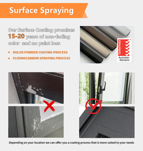 Dtop as2047 as2208 nhôm cửa trượt phòng ăn Cửa Loại Kính trượt mỏng hẹp khung cửa cho ngôi nhà - Product Image 5