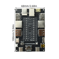 Módulo Detector de Secuencia de Cables Multifuncional con Alimentación por Batería CR1220 y USB Tipo-C para Cables de Red e Impresora
