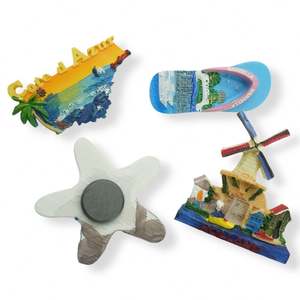 Aimant de réfrigérateur promotionnel, logo 3D, aimant de réfrigérateur en céramique et résine pour la décoration de la maison et les cadeaux souvenirs - Product Image 4