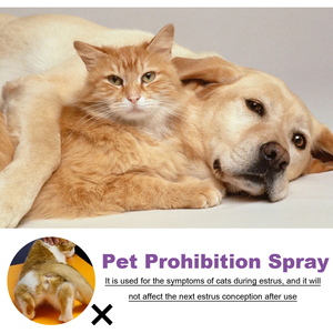 Spray Apaisant pour Animaux de Compagnie, Diffuseur de Phéromones pour Améliorer l'Humeur, Réduire l'Agitation et l'Anxiété, Prévenir les Sifflements, Fournitures de Santé pour Chats et Chiens - Product Image 2