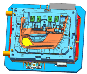 <span class=keywords><strong>Manufactory</strong></span> Direct Op Maat Gemaakte Auto-Kunststof Spuitgietvorm Auto Voordeur Carrosserie - Product Image 2
