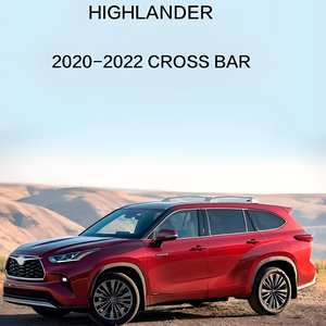 แร็คหลังคาอะลูมิเนียมอัลลอยสำหรับ Toyota Highlander ปี 2020-2025 ยี่ห้อ JOESHIER พร้อมคานขวางสำหรับบรรทุกสัมภาระ - Product Image 4
