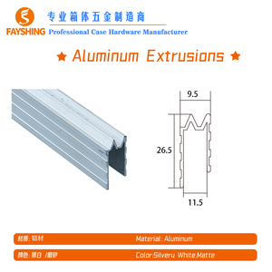 Profilé d'extrusion en aluminium pour flight case, 12 mm, emplacement hybride pour aluminium FS-A024 - Product Image 2