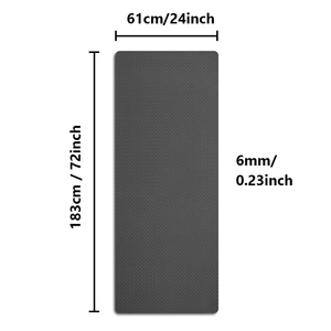 Haute qualité XINGYUN 6mm d'épaisseur TPE tapis de Yoga 183cm Double face antidérapant Logo personnalisé en gros de l'usine - Product Image 6