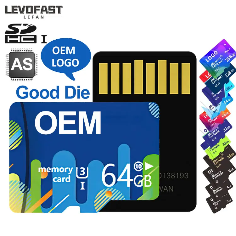 Levofast Aangepaste Verpakking 1Tb Camera Geheugenkaart Flash Disks En Geheugenkaarten Prijs Originele Fabricage