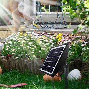 Auto Irrigation System for Indoor/Outdoor Plants Solar Watering Kit for Greenhouse Garden Balcony Made of Plastic - Product Image 3