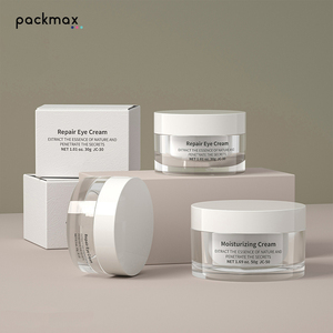 Tarro de PETG de alta gama de 5g-50g con pared gruesa para crema de ojos y crema facial – botella cosmética vacía recargable - Product Image 4